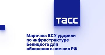 Марочко: ВСУ ударили по инфраструктуре Белицкого для обвинения в нем сил РФ