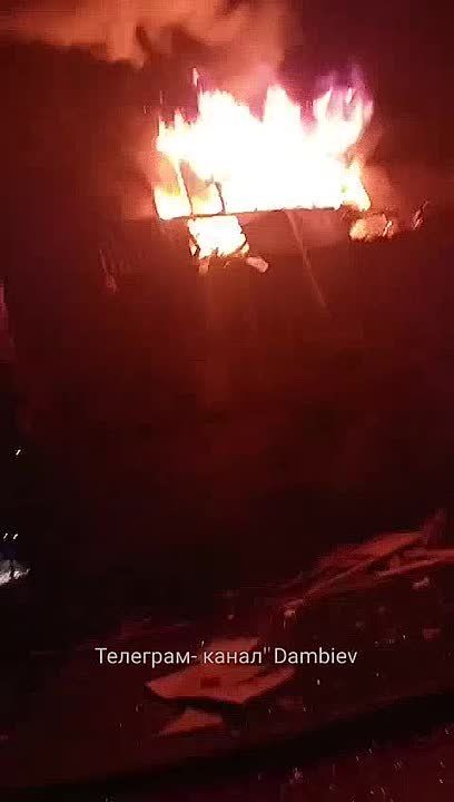 Чингис Дамбиев: Последствия ракетного удара ВС РФ по пункту временной дислокации украинских операторов БпЛА в н.п