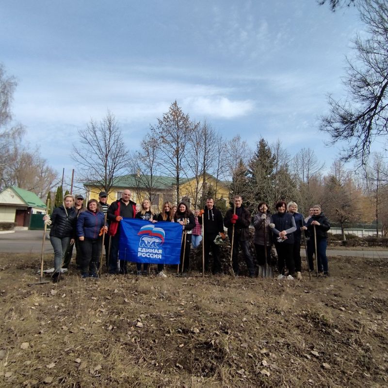 Елена Рязанцева: Вот и наступила долгожданная весна, а вместе с ней и традиционные мероприятия по наведению чистоты и порядка, проведению весенних благоустроительных работ