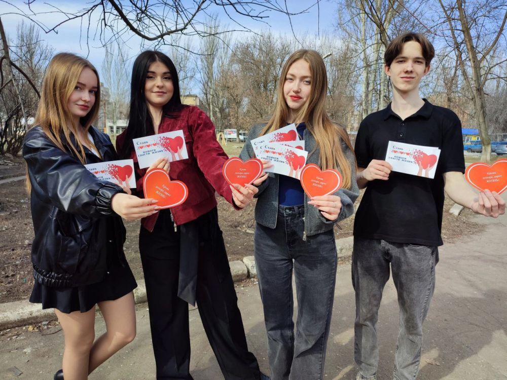 Елена Рязанцева: Кровь донора дарит жизнь!