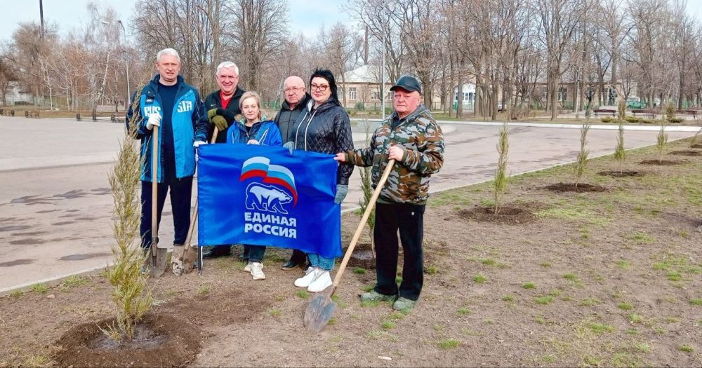 Наталья Бегуненко: Субботник Управы Петровского внутригородского района Администрации городского округа Донецк