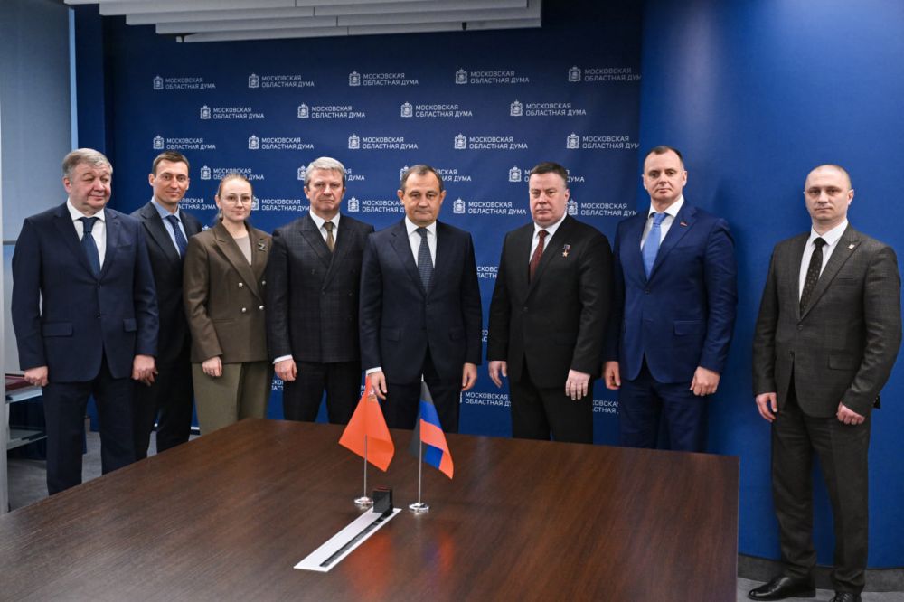 Народный Совет ДНР заключил соглашение о сотрудничестве с Мособлдумой