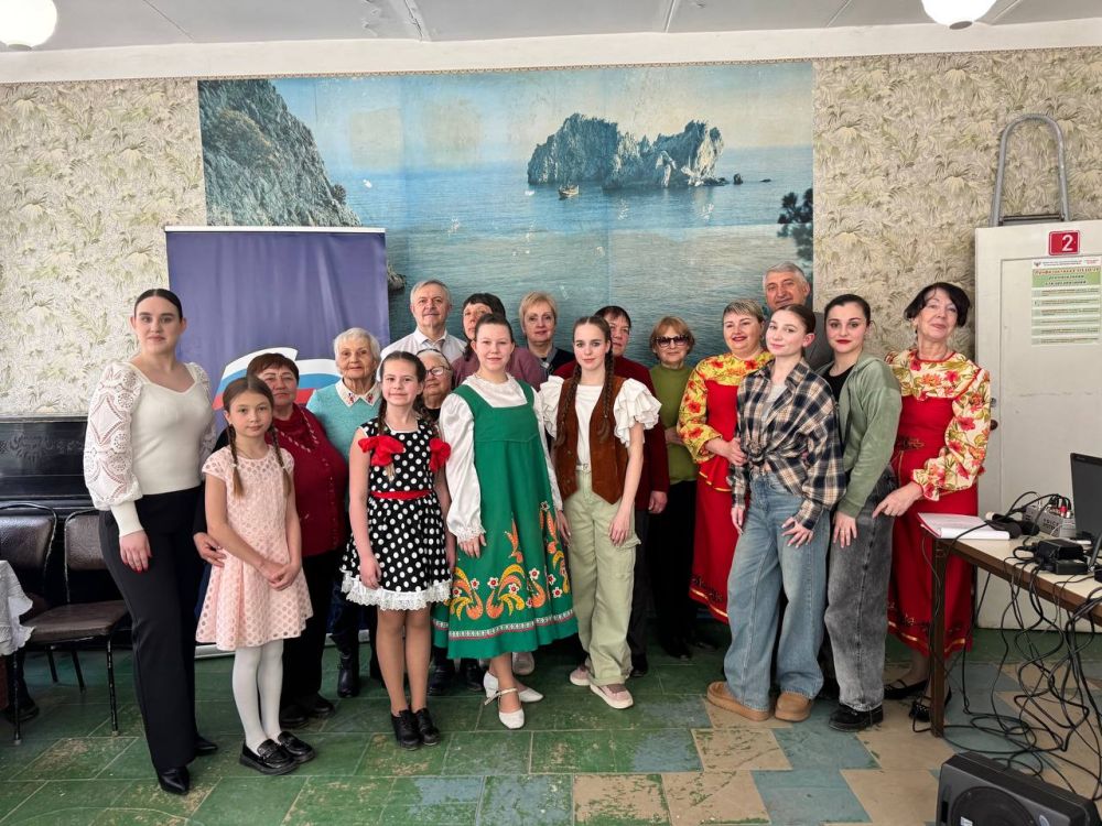 Елена Рязанцева: В Территориальном центре социального обслуживания (предоставления социальных услуг) в Пролетарском районе города Донецка прошла концертная программа в рамках проекта «Старшее поколение» Всероссийской...