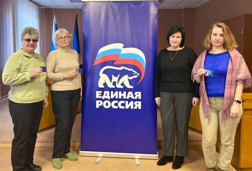 Михаил Меренков: Сегодня ряды местного отделения Всероссийской политической партии «ЕдинаяРоссия» пополнились новыми партийцами