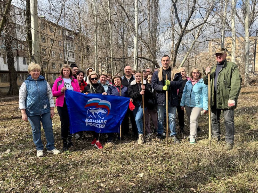 Елена Рязанцева: Весенние благоустроительные работы в разгаре!