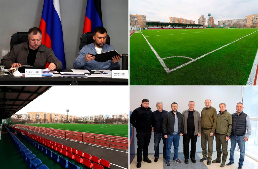 Зампред Правительства РФ Марат Хуснуллин в рамках рабочей поездки посетил Мариуполь