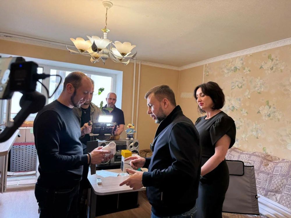 Глава ДНР ознакомился с ходом работ по адаптации жилья для ветеранов-защитников Донбасса