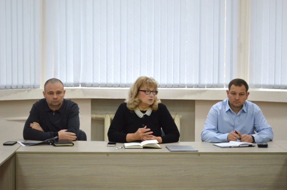 Татьяна Копылова: Сегодня, 26 марта, состоялось аппаратное совещание Управы Ворошиловского внутригородского района Администрации городского округа Донецк