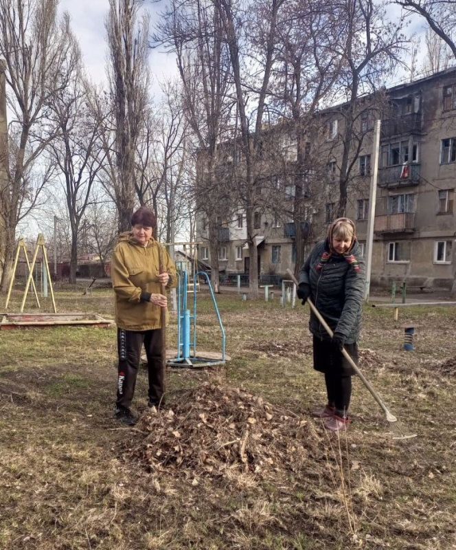 Наталья Бегуненко: Субботник жилищно-коммунальных предприятий Петровского района