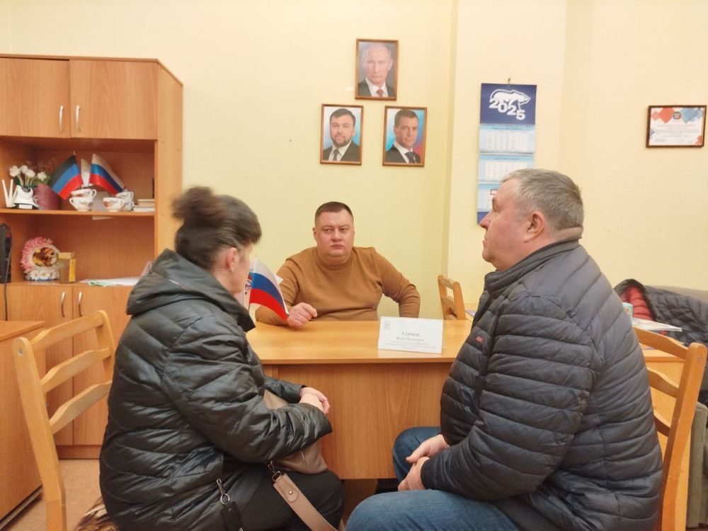 Иван Адамец: В общественной приемной партии «Единая Россия» прошел прием граждан