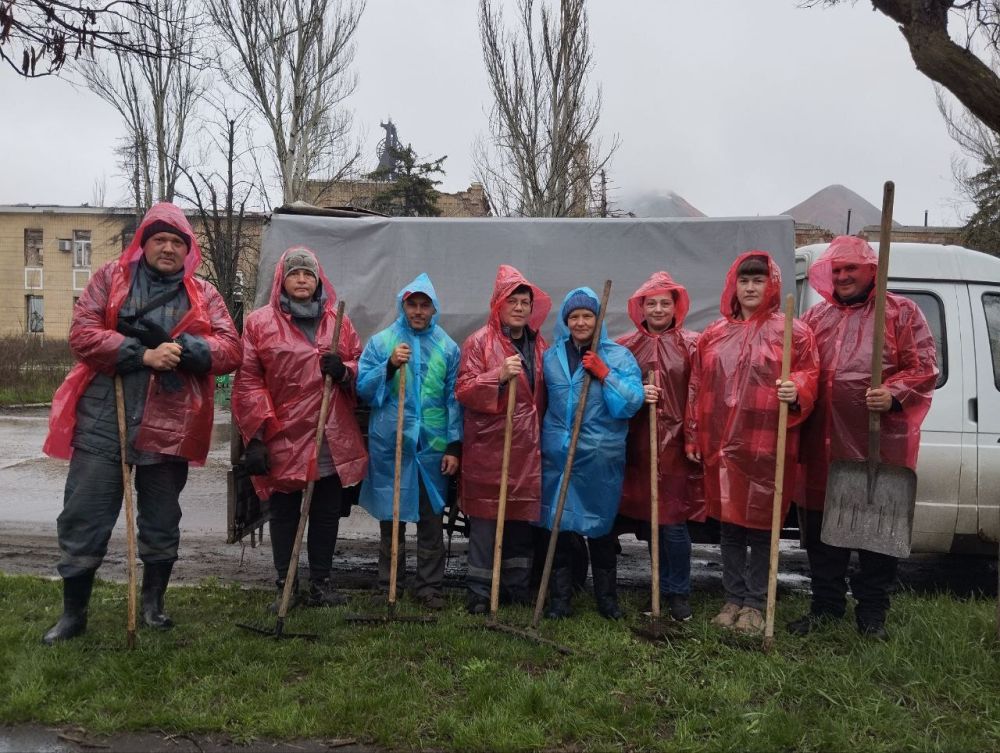 Наталья Бегуненко: Субботник жилищно-коммунальных предприятий Петровского района