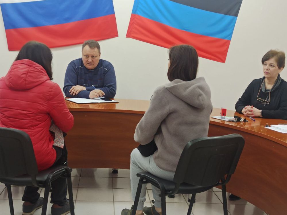 Валентин Левченко: Сегодня в Управе провел личный прием граждан