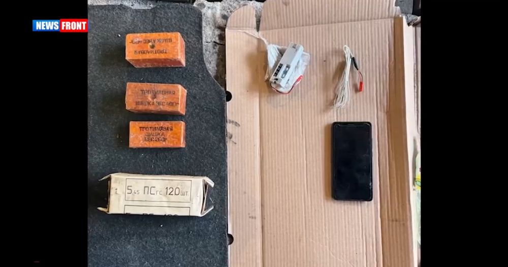 Сотрудники ФСБ задержали жителя Волновахи за хранение взрывчатки