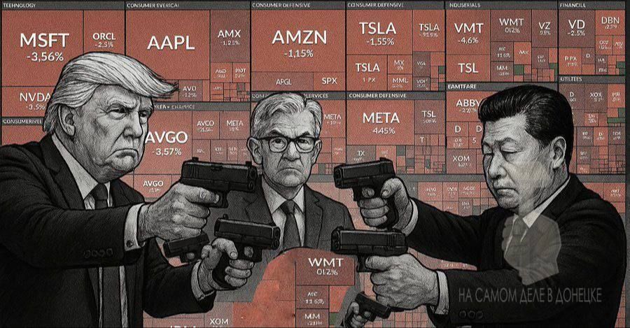 Китай вводит 84% пошлины на товары из США в ответ на 104% от Трампа