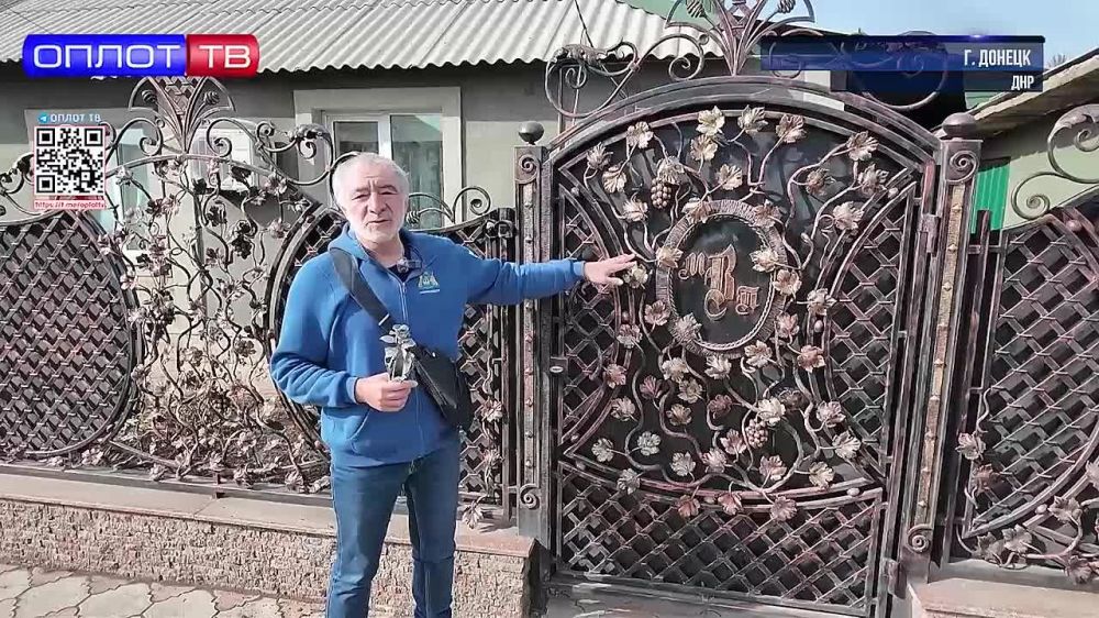 Миллион кованых роз. Кузнец из Донецка делает цветы из снарядов