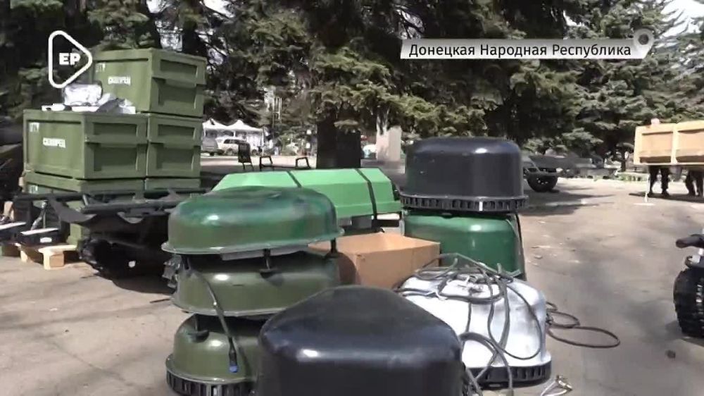 Единая Россия, ЦБСТ и фонд «Наша Правда» доставили оборудование участникам СВО в ДНР