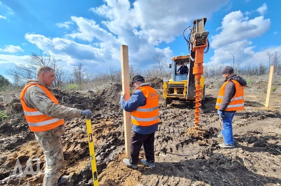 Военно-мемориальный комплекс начали строить на кладбище «Донецкое море»