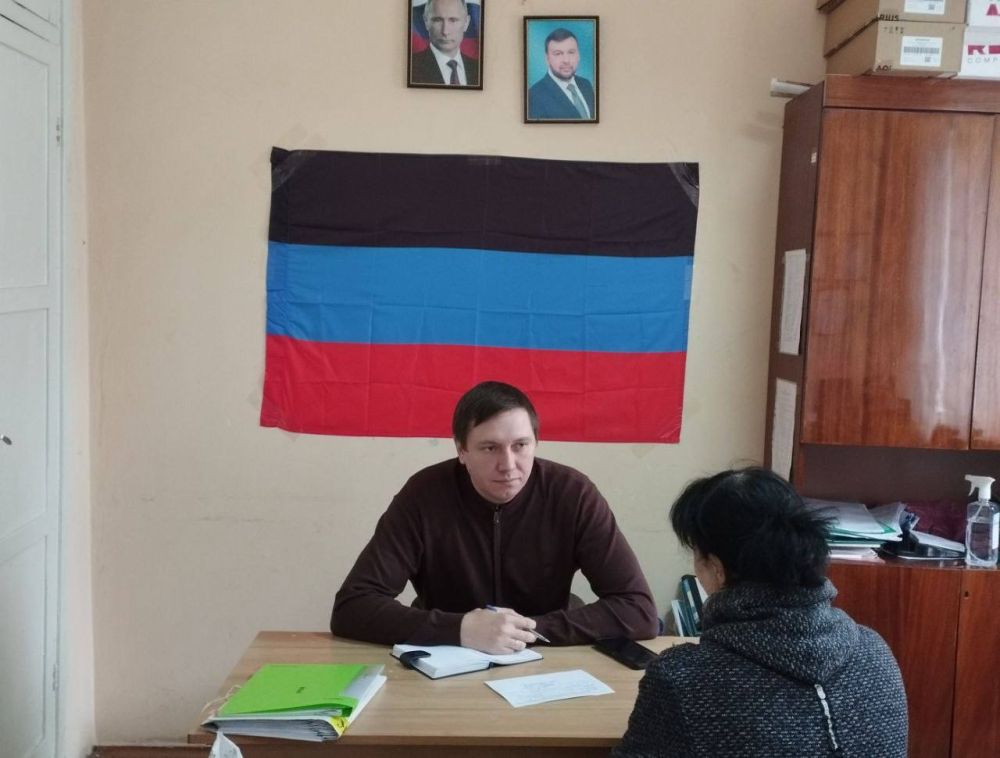 Михаил Меренков: Заместитель руководителя Управы Буденновского внутригородского района Администрации г.о. Донецк ДНР провел личный приём граждан