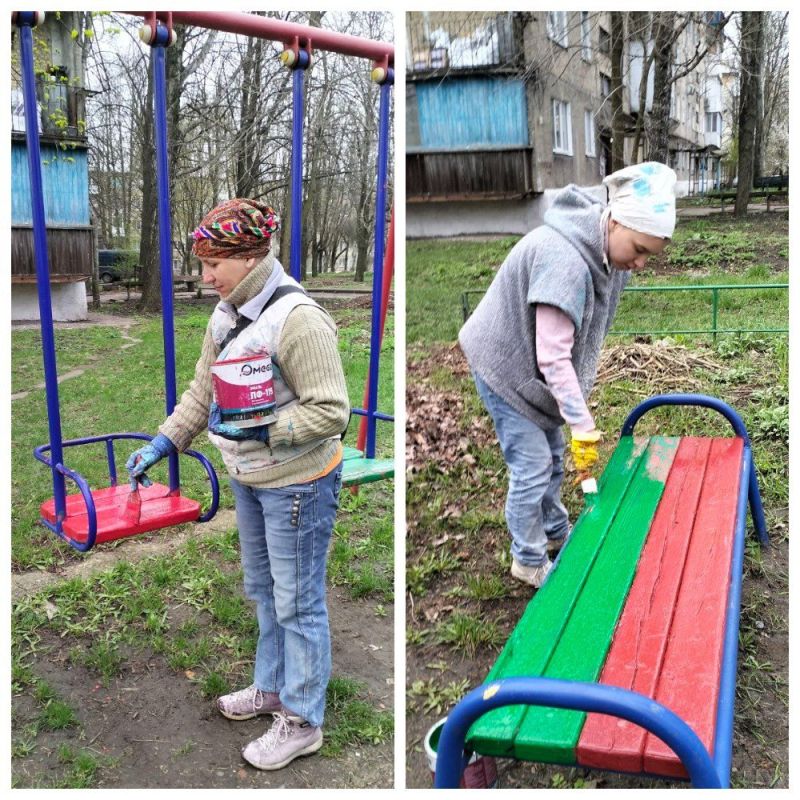 Наталья Бегуненко: Силами муниципального унитарного предприятия «Управляющая компания Петровского района» были выполнены следующие работы: