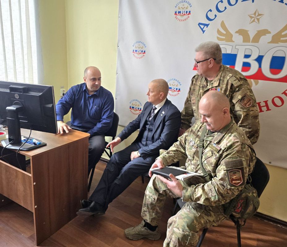 Дмитрий Огилец: С моими боевыми друзьями заехали в штаб Донецкого регионального отделения "Ассоциации ветеранов СВО"