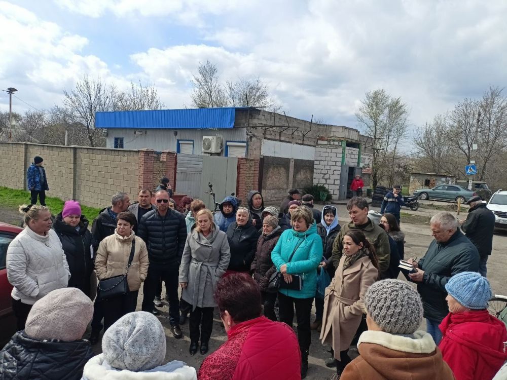 Наталья Бегуненко: В Петровском районе города Донецка прошли сходы с жителями