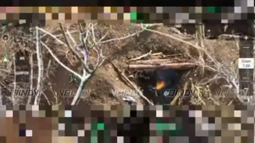 Операторы БпЛА отряда "Гном" 143 мотострелкового полка 127 мотострелковой дивизии группировки "Восток" уничтожают живую силу и укрепления нацистов на Южно-Донецком направлении