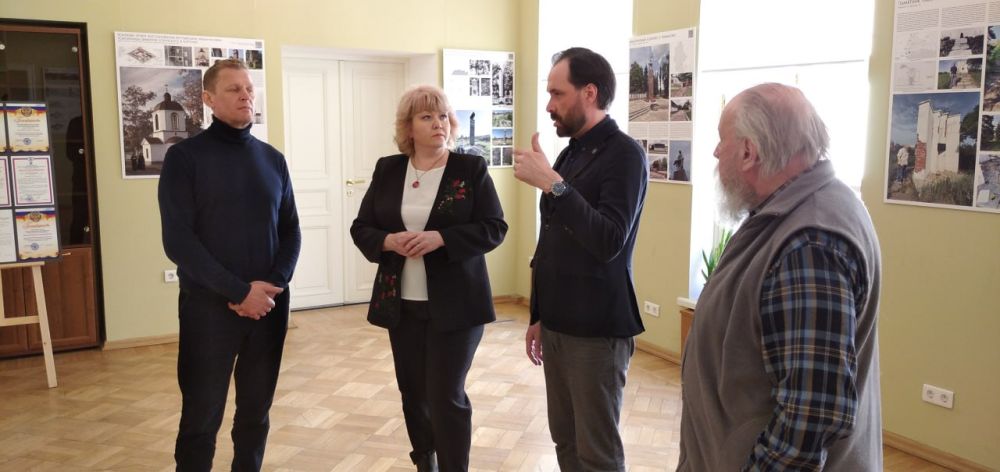 Зампред Правительства ДНР Ольга Макеева познакомилась в Санкт-Петербурге с проектами восстановления памятников архитектуры на территории Новороссии