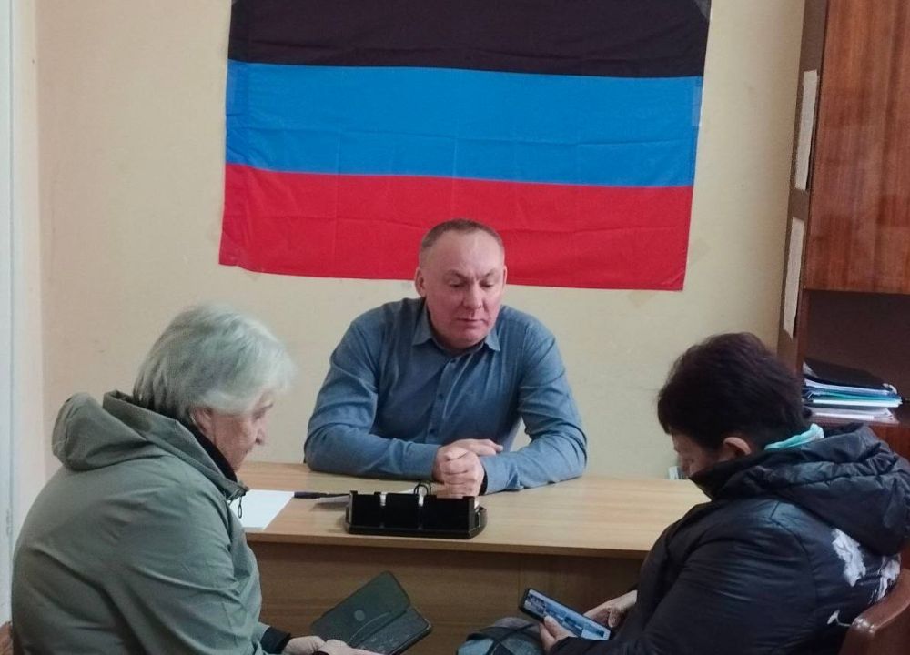 Михаил Меренков: Руководитель Управы Буденновского внутригородского района Администрации г.о. Донецк ДНР провел личный приём граждан