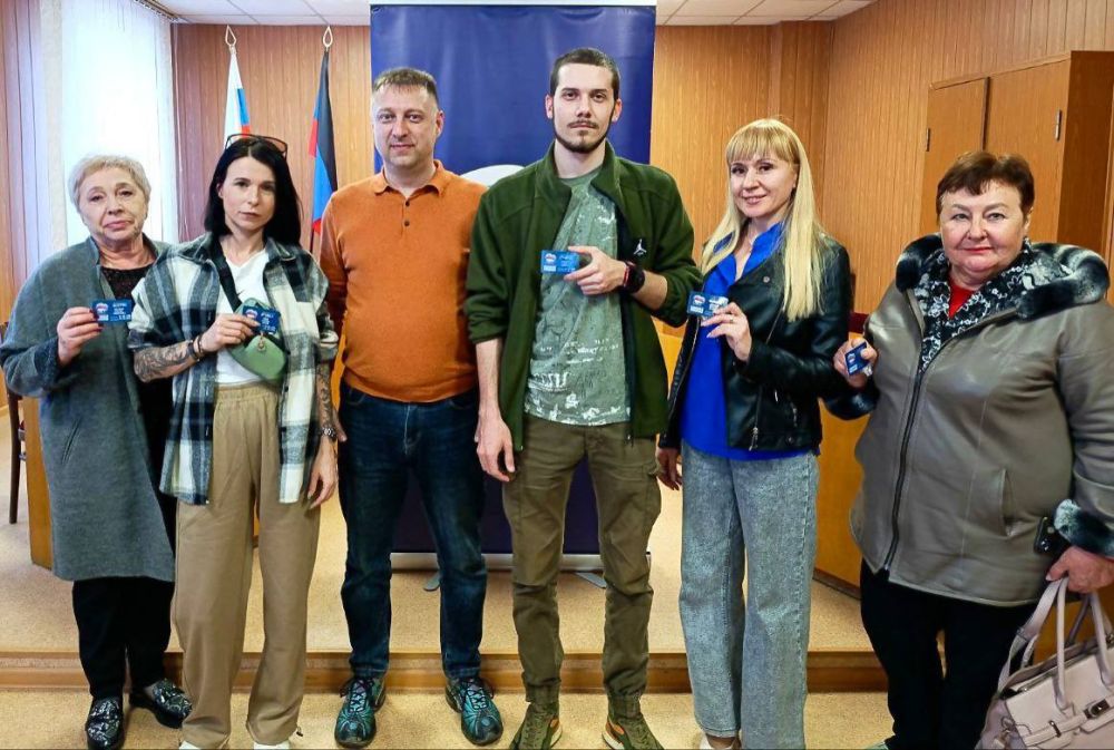 Михаил Меренков: Сегодня ряды местного отделения Всероссийской политической партии «Единая Россия» пополнились новыми партийцами