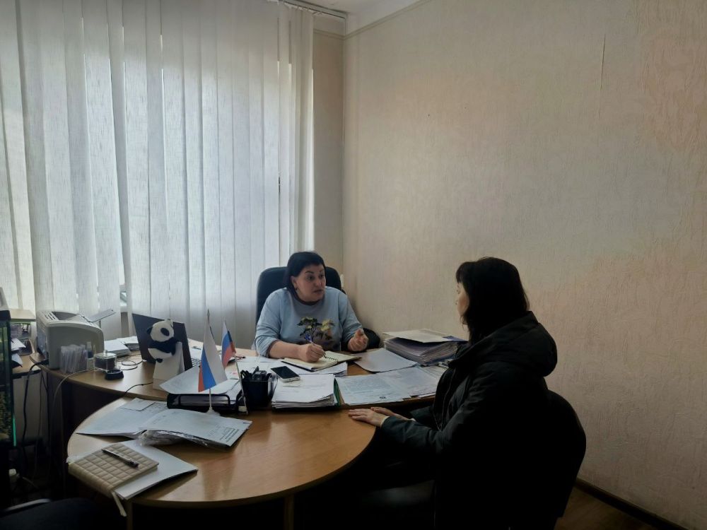 Приём граждан в Управе Ленинского внутригородского района Администрации г.о.Донецк