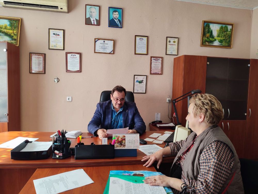 Юрий Будрин: Сегодня, 17 апреля 2025 года, заместитель руководителя Управы Кировского внутригородского района Администрации городского округа Донецк ДНР Александр Дёмин провел личный прием граждан