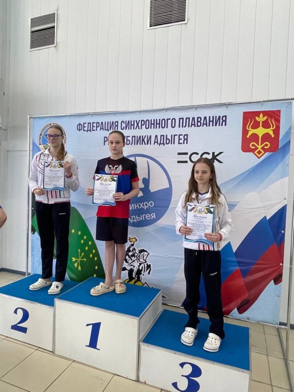 17 апреля в Майкопе стартовало Первенство Республики Адыгея по синхронному плаванию