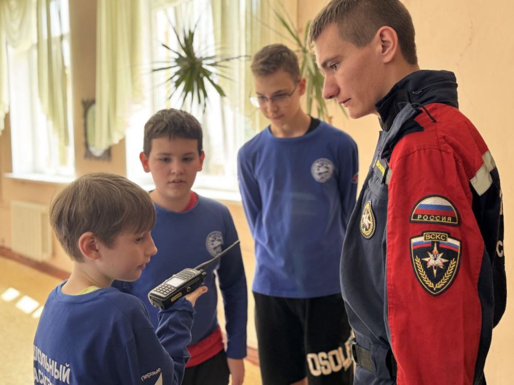 Пока весна набирает обороты, Школьные спасательные отряды не сидят без дела