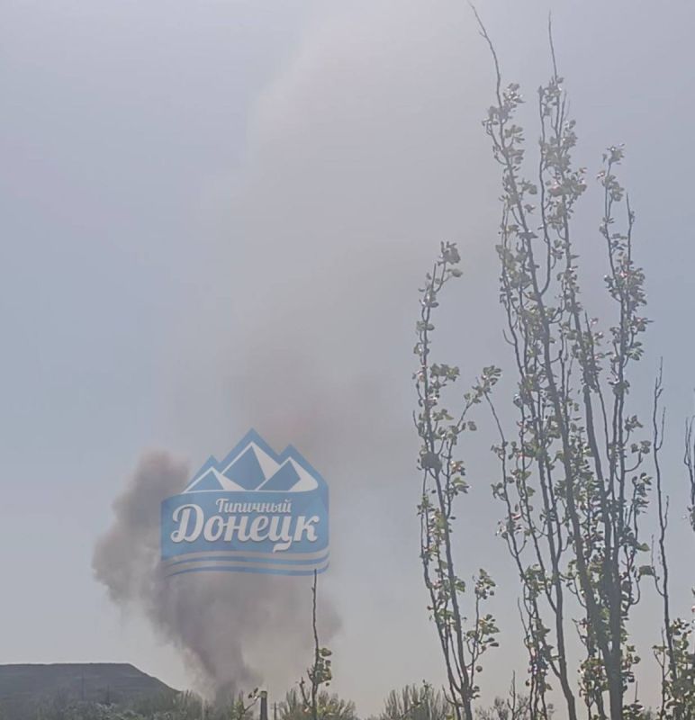 Донецк сейчас. Жители делятся кадрами украинской атаки дронов