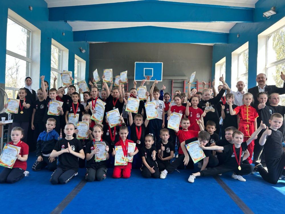 На выходных в Донецке состоялось первое открытое первенство по ушу спортивной школы «Спартак»!