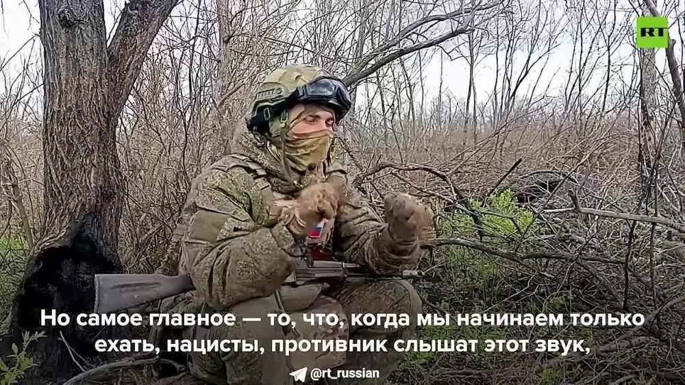 Командир группы с позывным Пальмира рассказал, как наши штурмовики на мотоциклах наводят панику на ВСУ на Южно-Донецком направлении