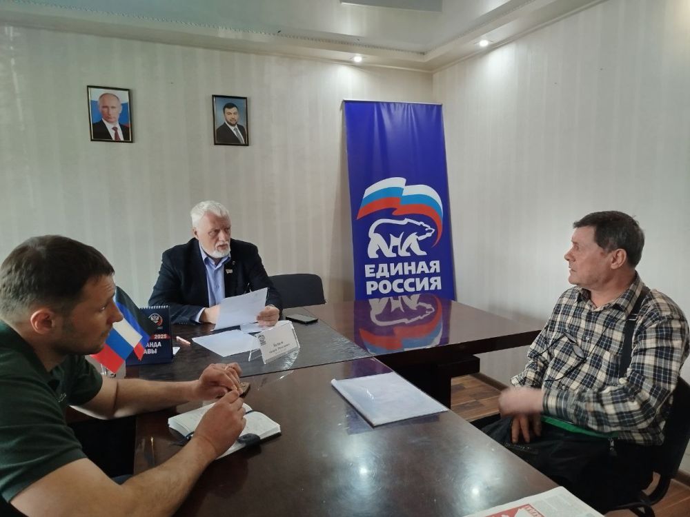 Андрей Бедило: Провел прием граждан на округе