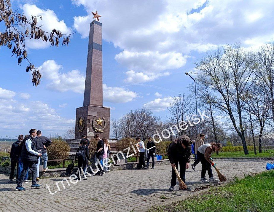 Алексей Кулемзин: В рамках подготовки к празднованию 80-летия Победы, в Донецке продолжается акция «Будем помнить!», направленная на сохранение памятных мест и воинских захоронений времён Великой Отечественной войны