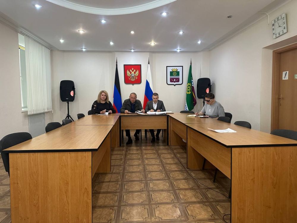 Состоялось очередное заседание Старобешевского муниципального совета Донецкой Народной Республики