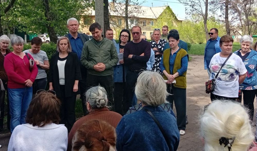 Наталья Бегуненко: В Петровском районе города Донецка продолжаются сходы с жителями