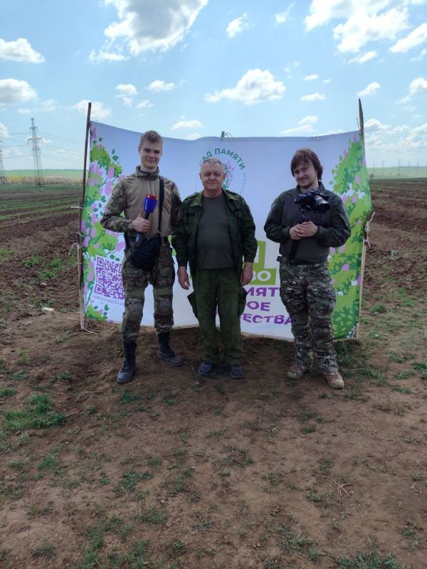 В рамках Международной акции «Сад памяти», а также в поддержку Всероссийской инициативы «Мы за чистоту», сегодня облагорожена территория, запланированная для высадки лесных культур, на территории Пролетарского участкового...