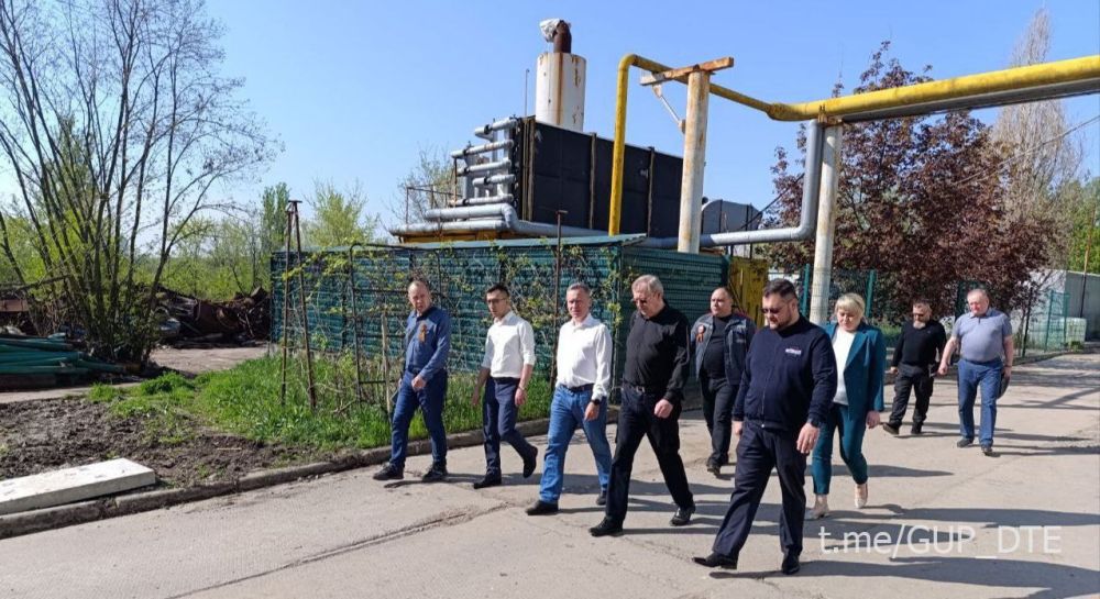 ДЕЛЕГАЦИЯ РЕСПУБЛИКИ ТАТАРСТАН ПОСЕТИЛА КОТЕЛЬНУЮ ИОНИНА В КИЕВСКОМ РАЙОНЕ ДОНЕЦКА