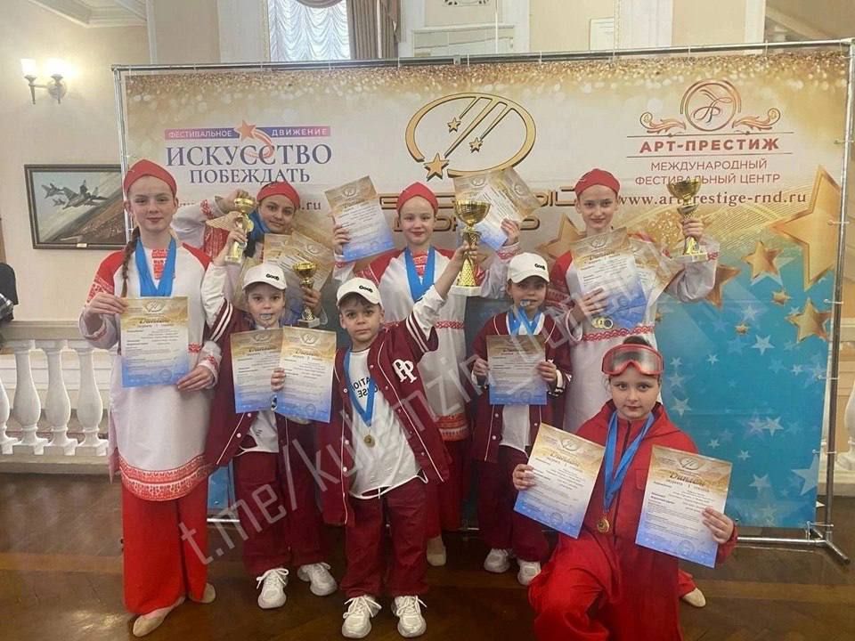 Юные жители Донецка привезли награды с фестиваля в Ростове «Звездный дождь»