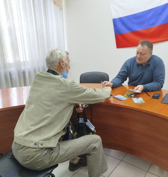 Валентин Левченко: Сегодня в Управе провел личный прием граждан