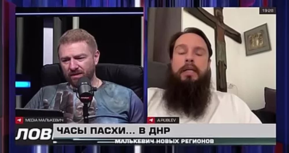 Малькевич Live: Часы Преображенского собора Донецка ожили перед Святой Пасхой