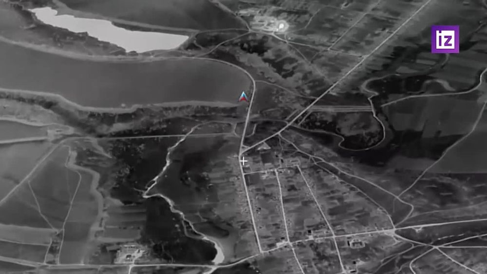 Российские военные при помощи БПЛА "Герань-2" поразили пункт временной дислокации ВСУ в районе населенного пункта Владимировка на Донецком направлении