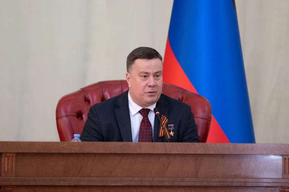 Денис Машков: Сегодня, 7 мая, состоялось 62-е пленарное заседание Народного Совета, которое прошло в преддверии Дня Победы и Дня Донецкой Народной Республики