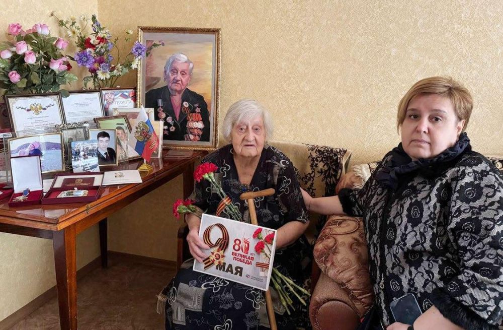 ОСФР по ДНР поздравляет участников Великой Отечественной войны с Днем Победы