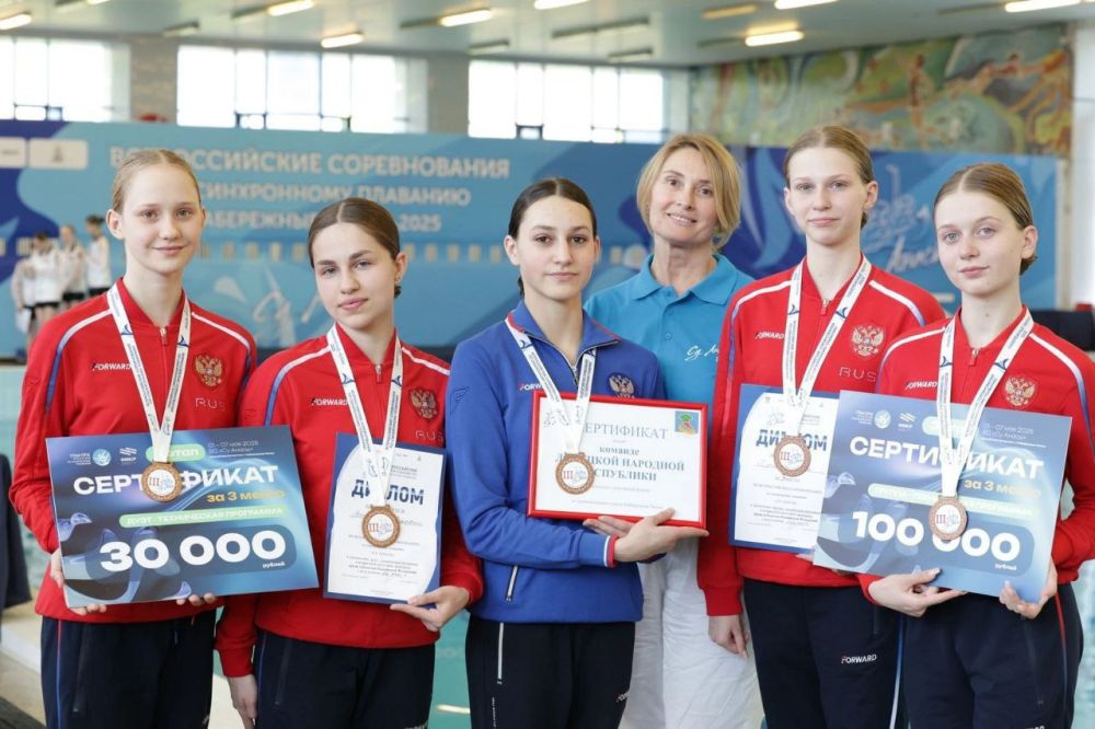 Сборная Донецкой Народной Республики достойно выступила на Всероссийских соревнованиях по синхронному плаванию «Су Анасы» и этапе профессиональных спортивных соревнований «Гран-При» по синхронному плаванию, которые прошли в...