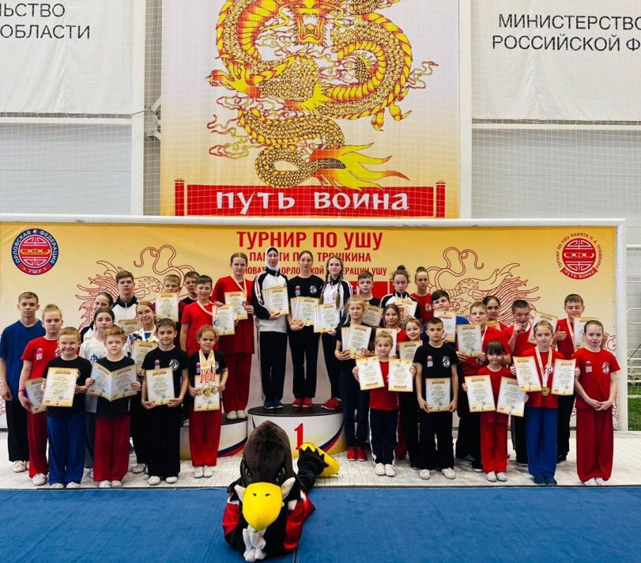 Команда ушу из ДНР приняла участие в турнире в Орле